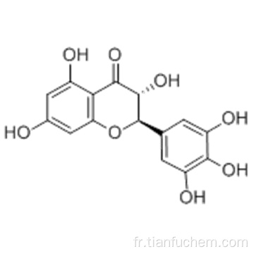 4H-1-Benzopyran-4-one, 2,3-dihydro-3,5,7-trihydroxy-2- (3,4,5-trihydroxyphényl) -, (57192197,2R, 3R) - CAS 27200-12- 0